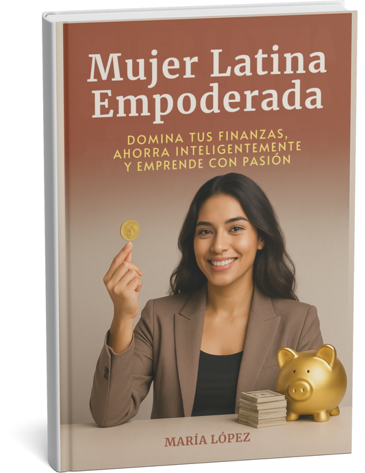 Mujer Latina Empoderada: Domina tus Finanzas, Ahorra Inteligentemente y Emprende con Pasión